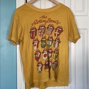 Rolling Stones Flags Graphic T Shirt